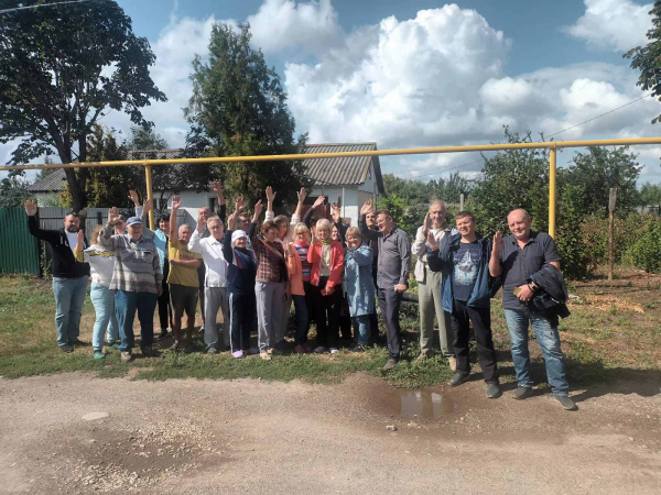 Собрание граждан по улице Новая в поселку Висла
